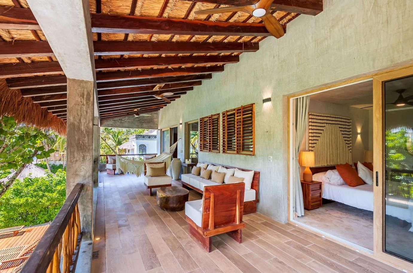 Beachfront Tankah 3 For 18 Guests! * Tulum