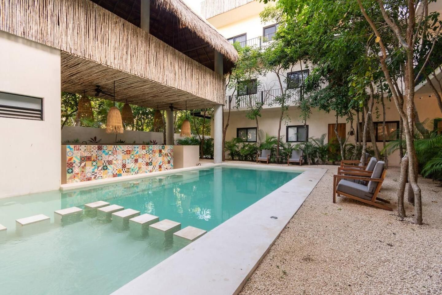 Stylish 3bd3ba In Tulum's Neighborhood