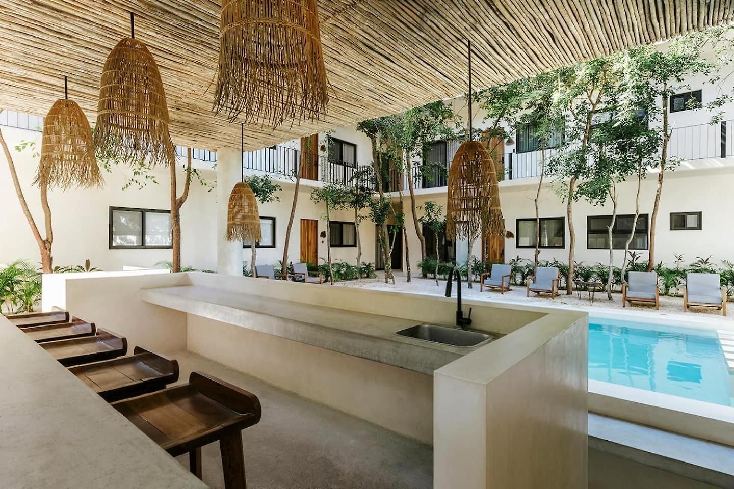 Holiday home Stylish 3bd3ba In Tulum's Neighborhood *