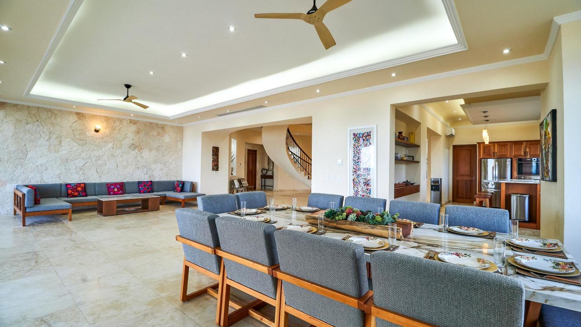 Villa Luxury 7 Bedroom Oceanfront Villa At Hacienda Tankah With Infinity Pool & Premium Hospitality