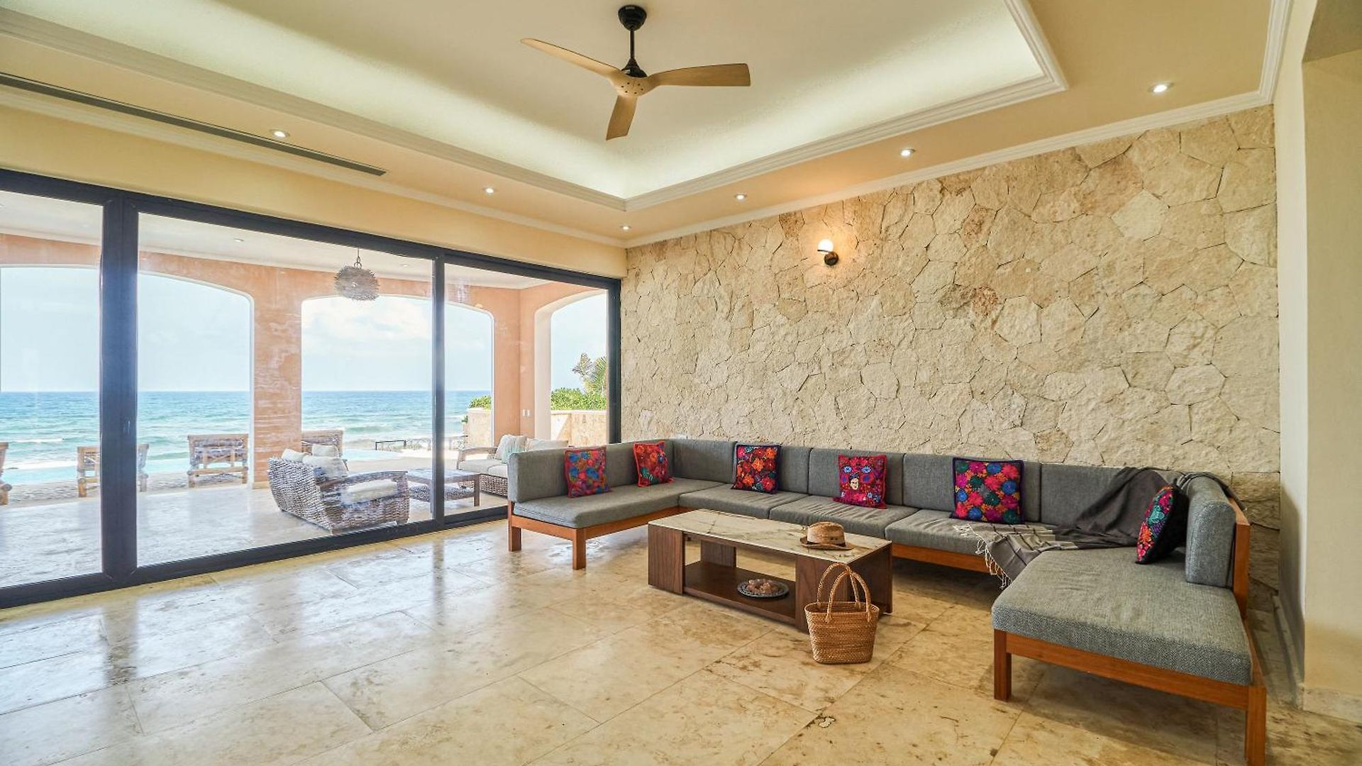 Luxury 7 Bedroom Oceanfront Villa At Hacienda Tankah With Infinity Pool & Premium Hospitality * Tulum