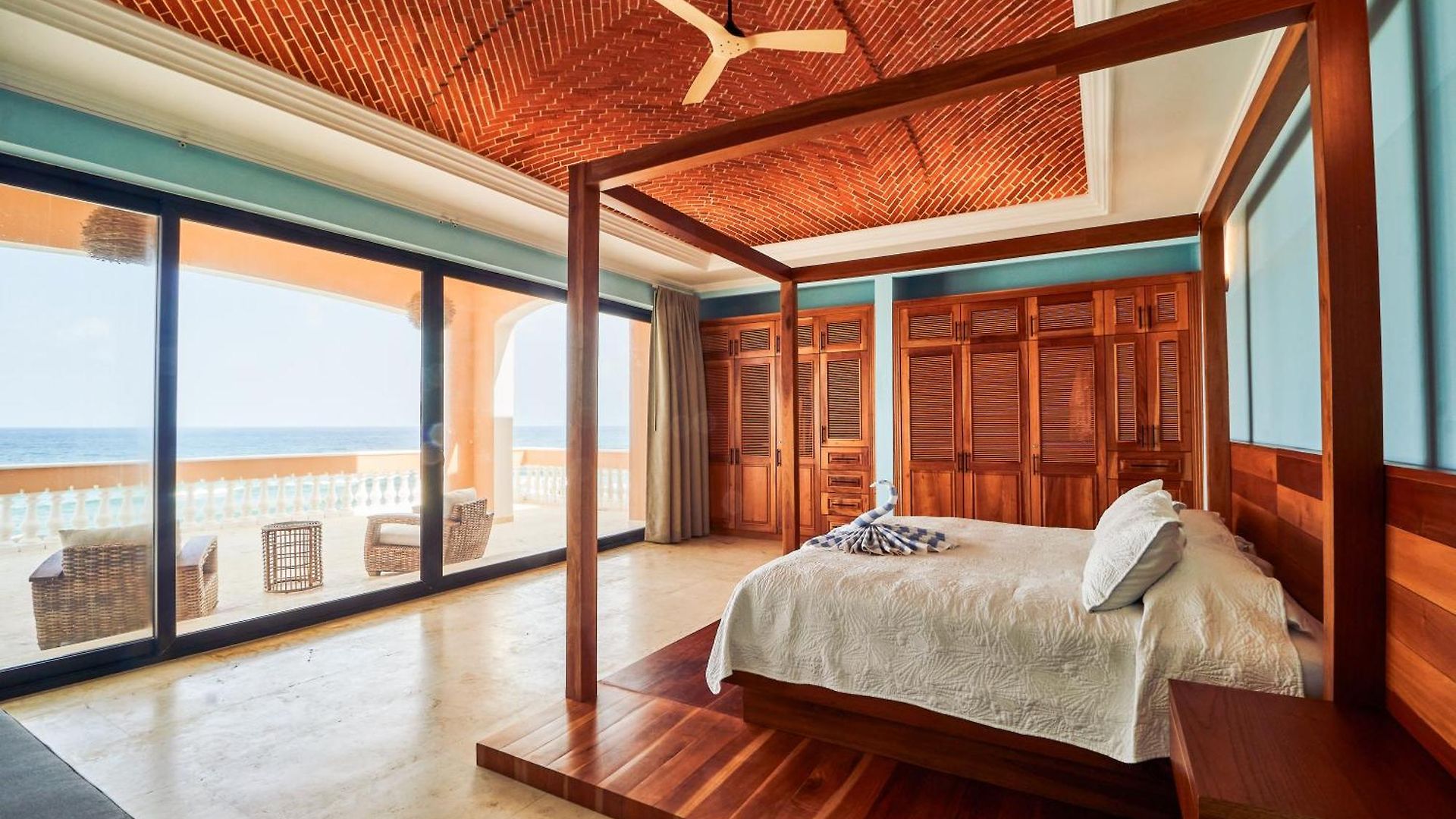 Villa Luxury 7 Bedroom Oceanfront Villa At Hacienda Tankah With Infinity Pool & Premium Hospitality