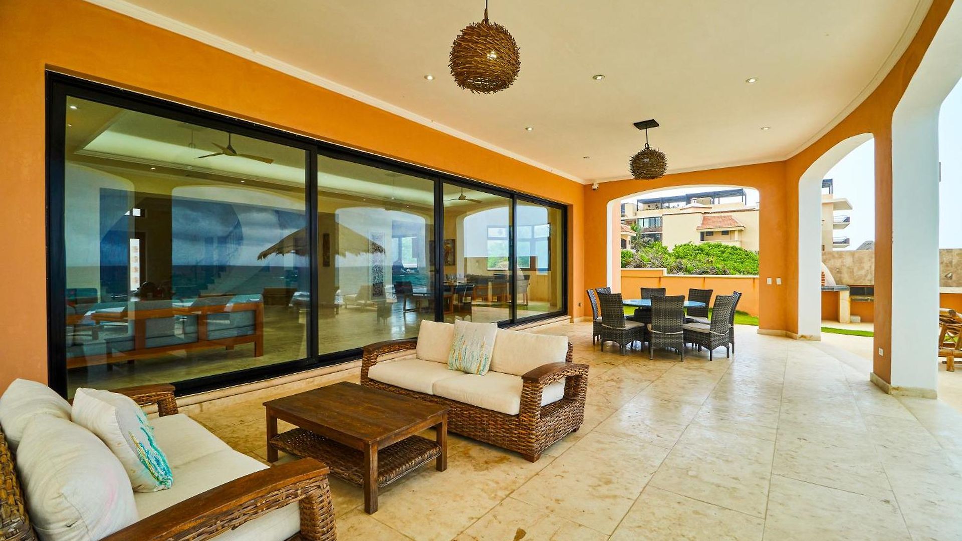 Villa Luxury 7 Bedroom Oceanfront Villa At Hacienda Tankah With Infinity Pool & Premium Hospitality *