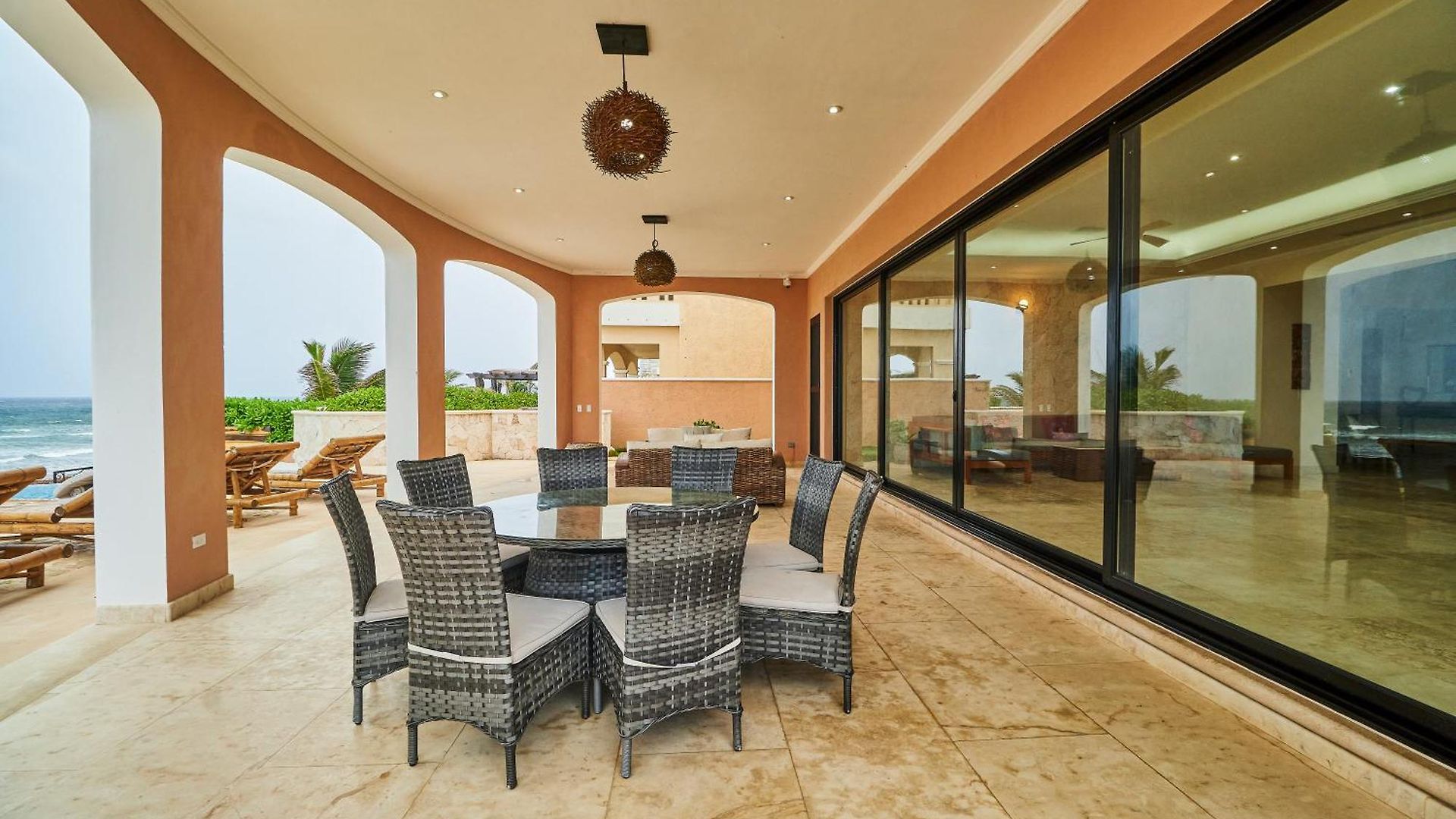Luxury 7 Bedroom Oceanfront Villa At Hacienda Tankah With Infinity Pool & Premium Hospitality Villa *