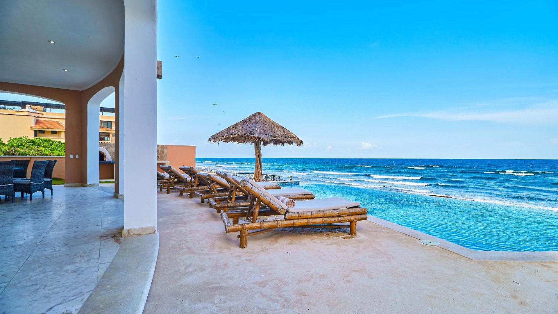 Luxury 7 Bedroom Oceanfront Villa At Hacienda Tankah With Infinity Pool & Premium Hospitality Villa Tulum