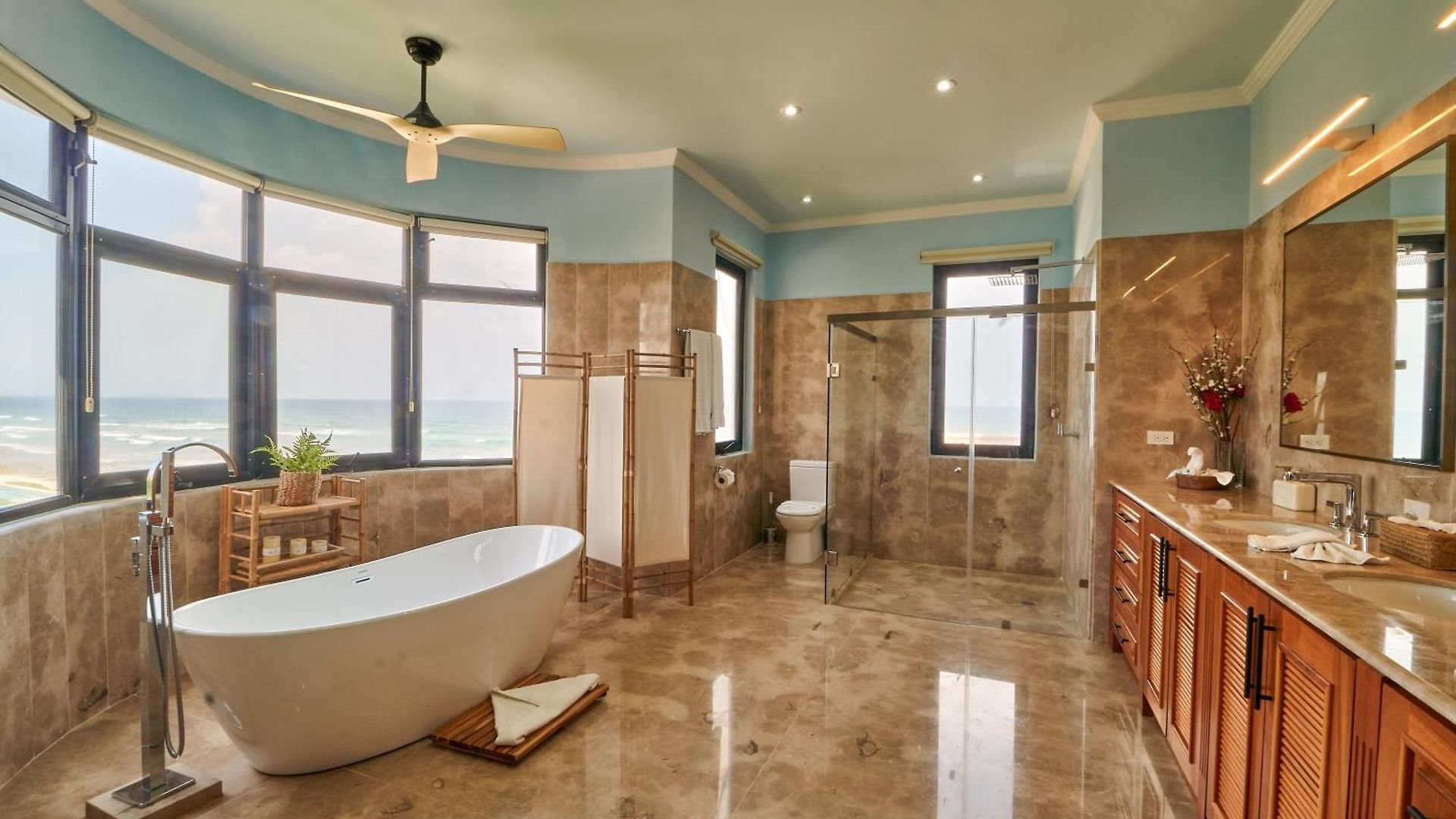Luxury 7 Bedroom Oceanfront Villa At Hacienda Tankah With Infinity Pool & Premium Hospitality Villa Tulum