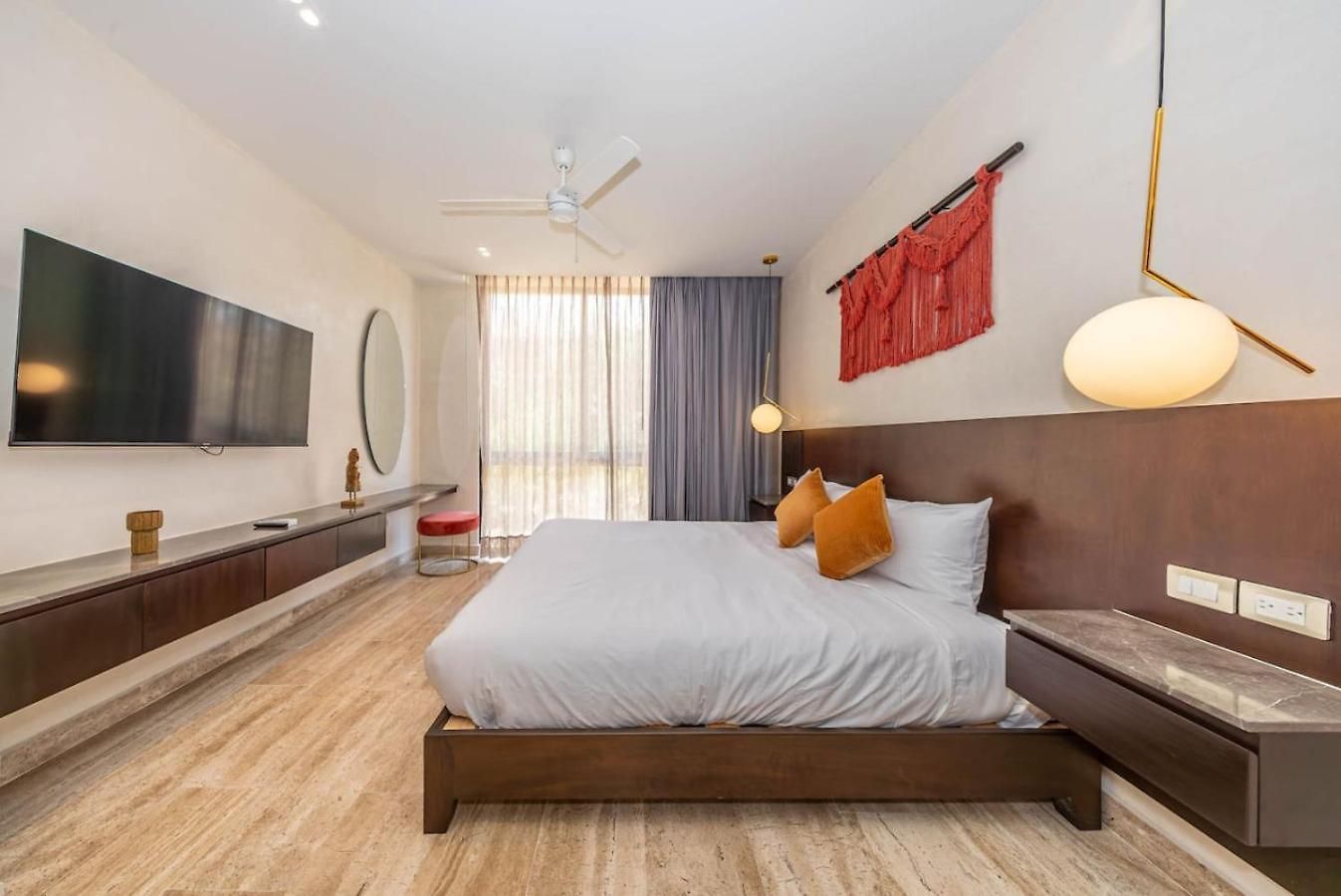 Elegant 2br W Rooftop Pool Close To Holiday home Tulum