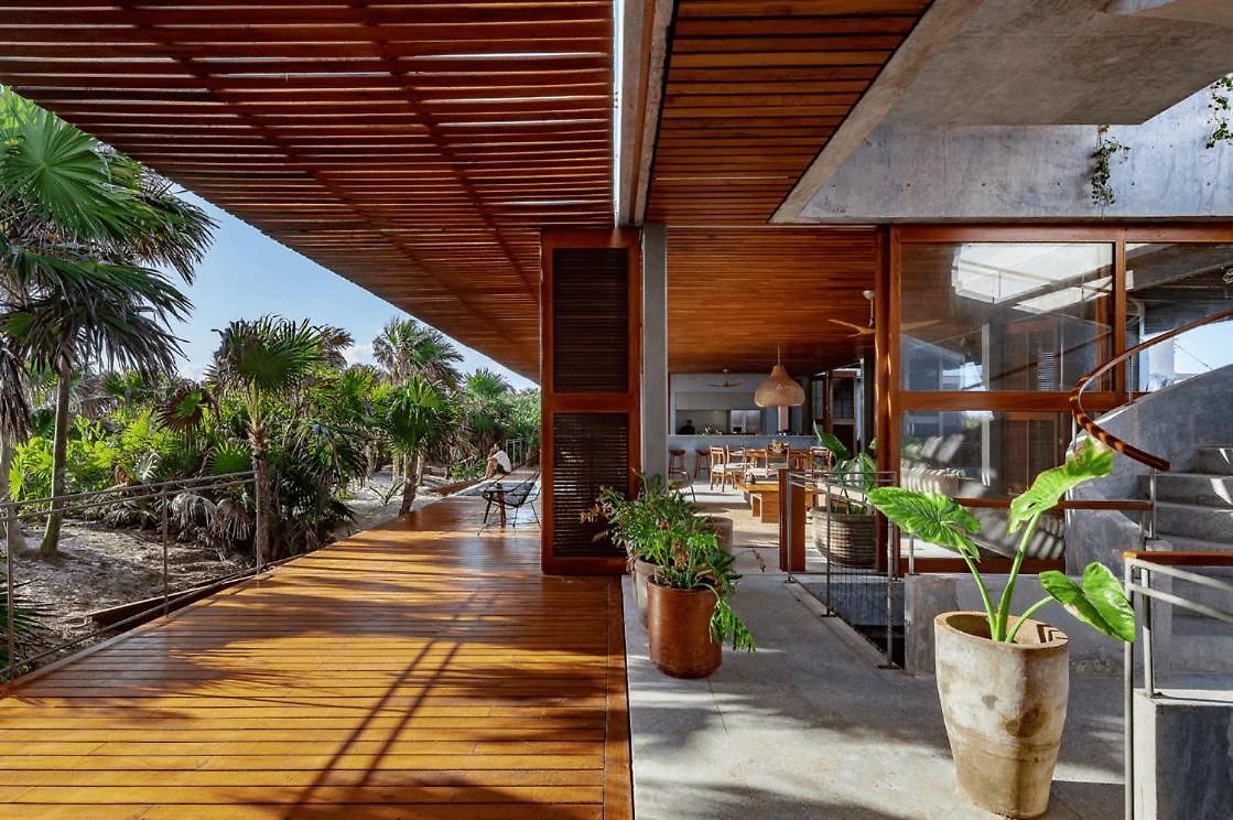 Beachfront Sian Kaan 3 Villa Tulum