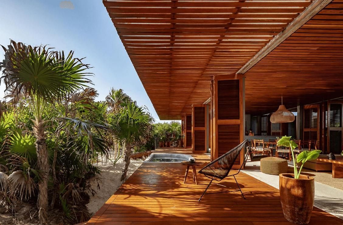 Beachfront Sian Kaan 3 Villa Tulum