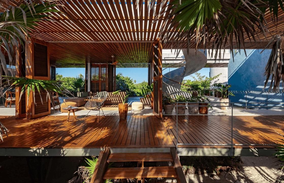 Beachfront Sian Kaan 3 Villa Tulum