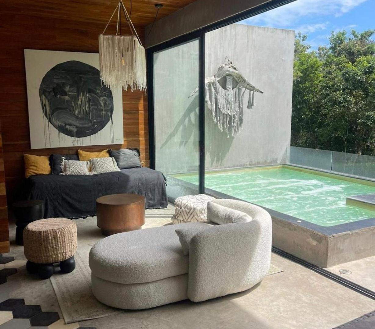 Aguasanta Bohemian Chic Apartment Tulum