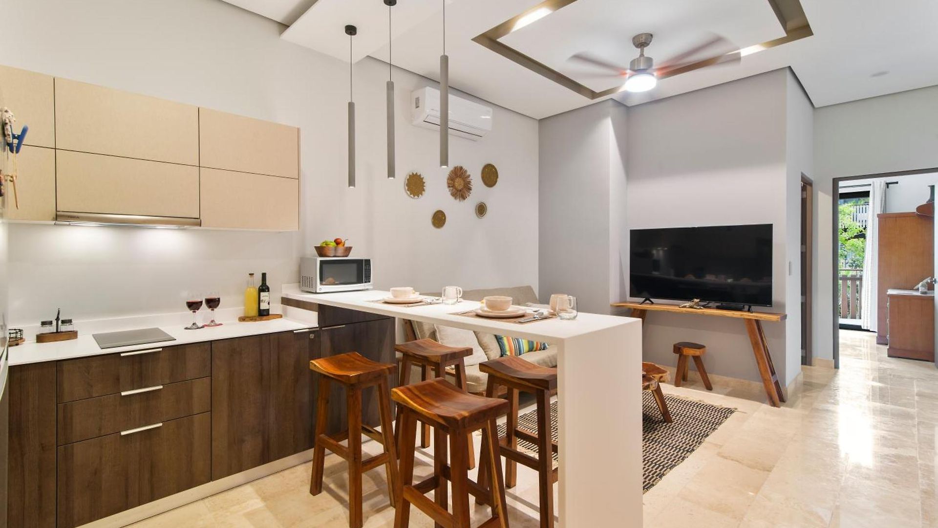 1br - Sea View Rooftop Pools Steps To & Jaguar Park Tulum