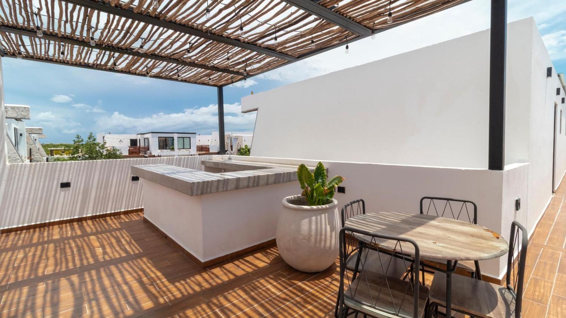 With Private Rooftop In Tulum, 2 Br Apartamento *