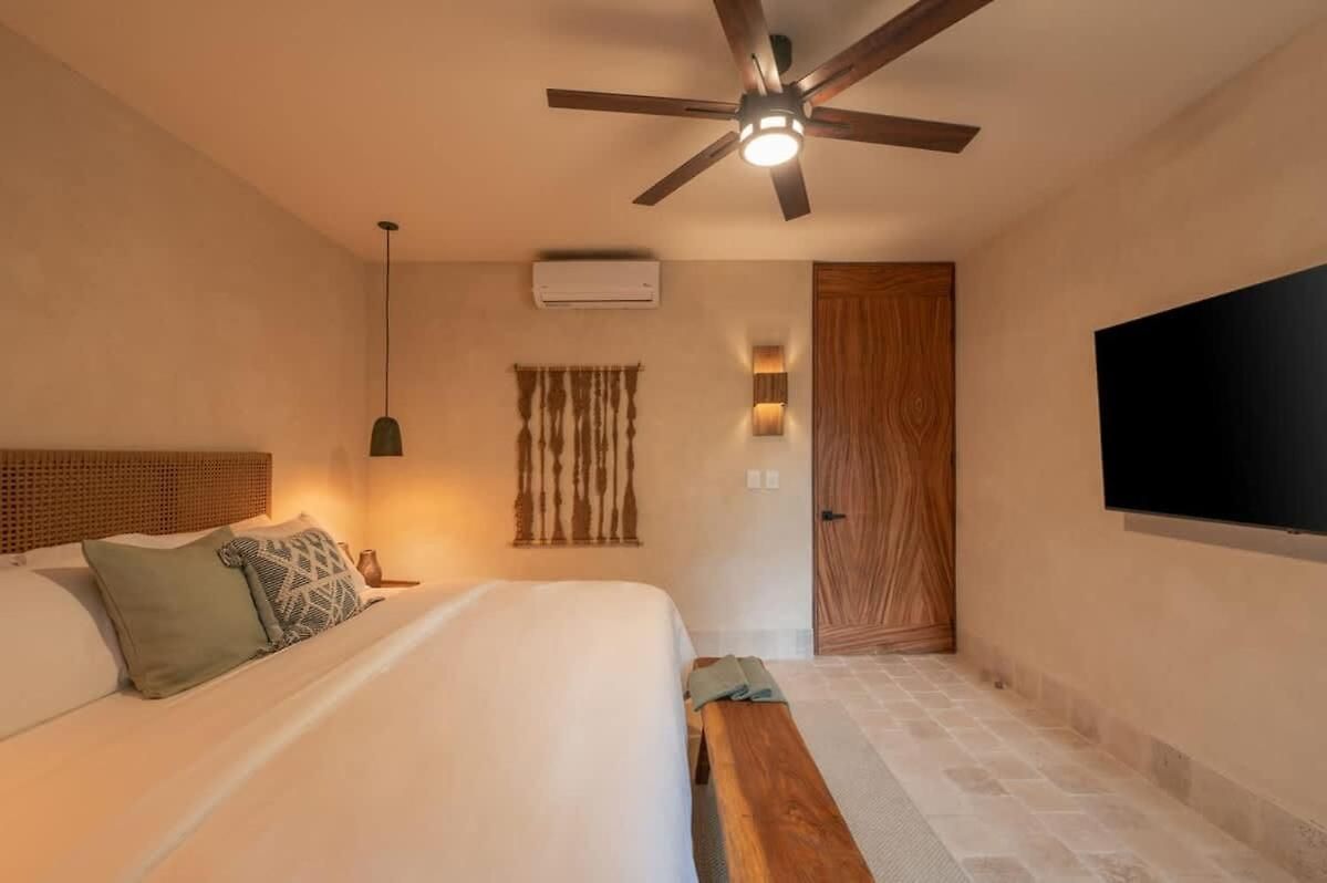 Apartamento 2br Boho Chic Style In W/ Private Pool Tulum