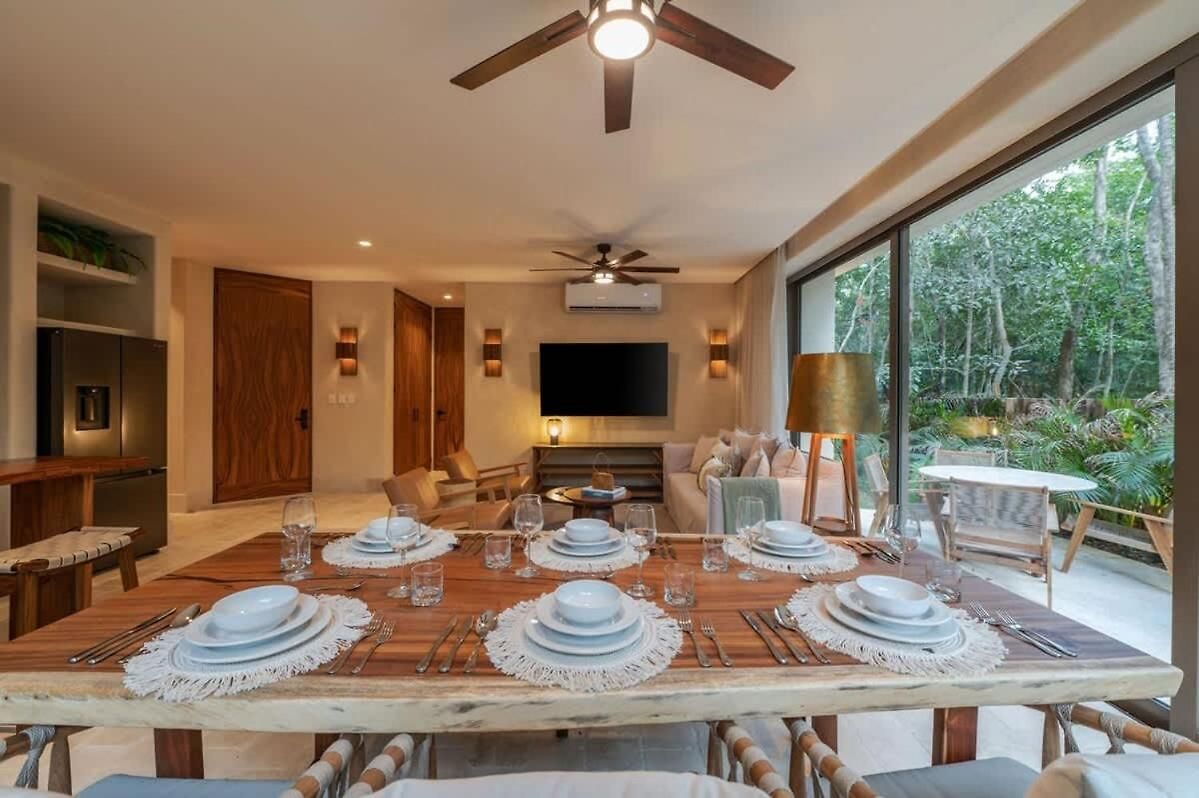 2br Boho Chic Style In W/ Private Pool Apartamento Tulum
