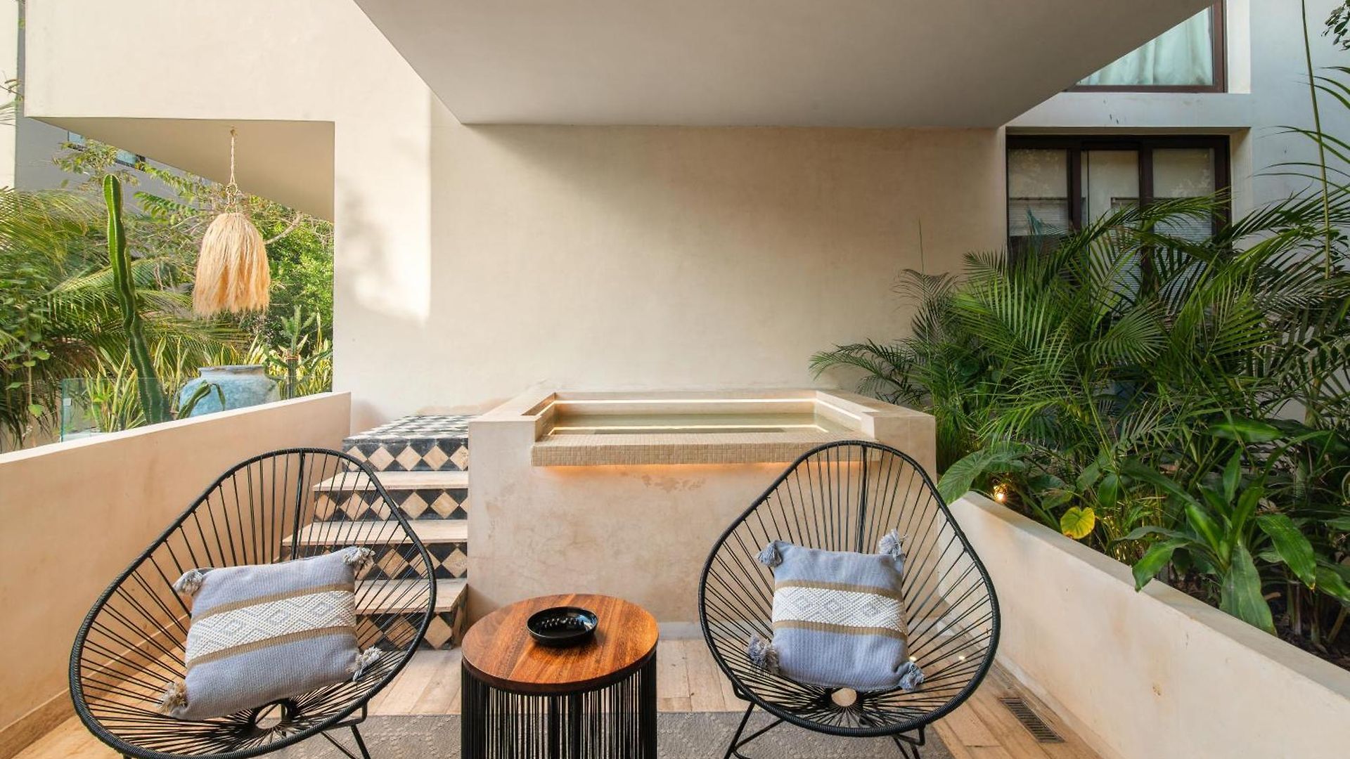 204 Hidden Gem In The Heart Of W/ Huge Private Terrace And Pool For 6 Pax Tulum