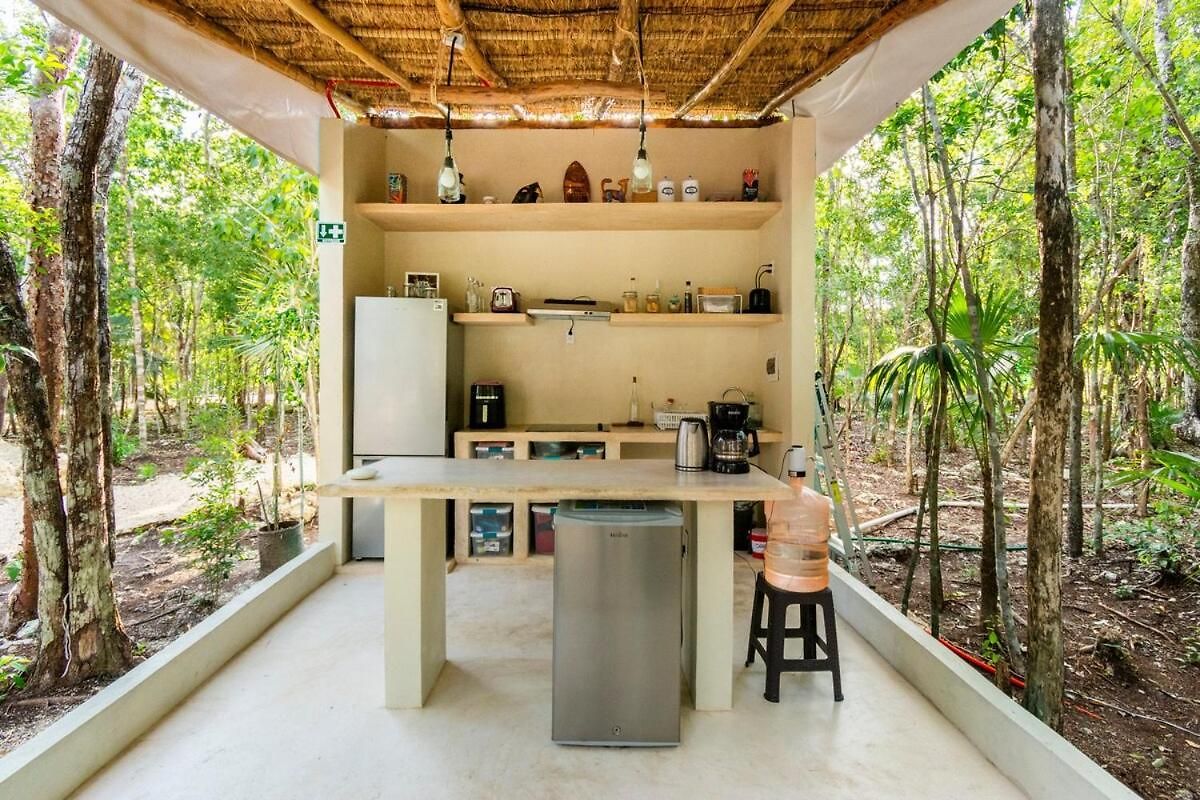 Glamping Mayan Glam Luxury tent Tulum