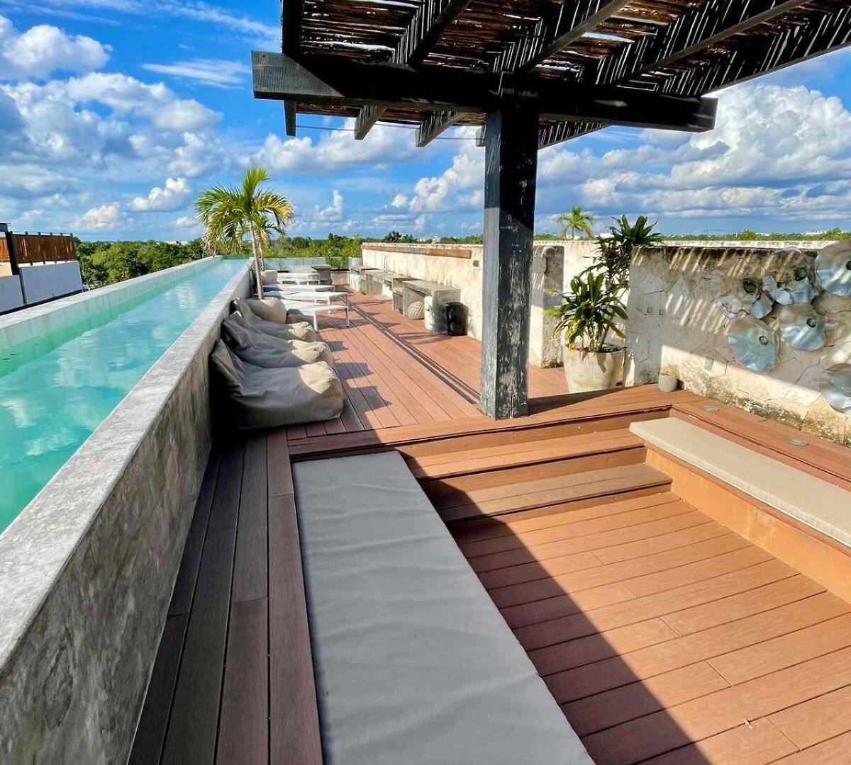Exclusivo 3 Hab, Terraza Privada, Alberca Y Asador