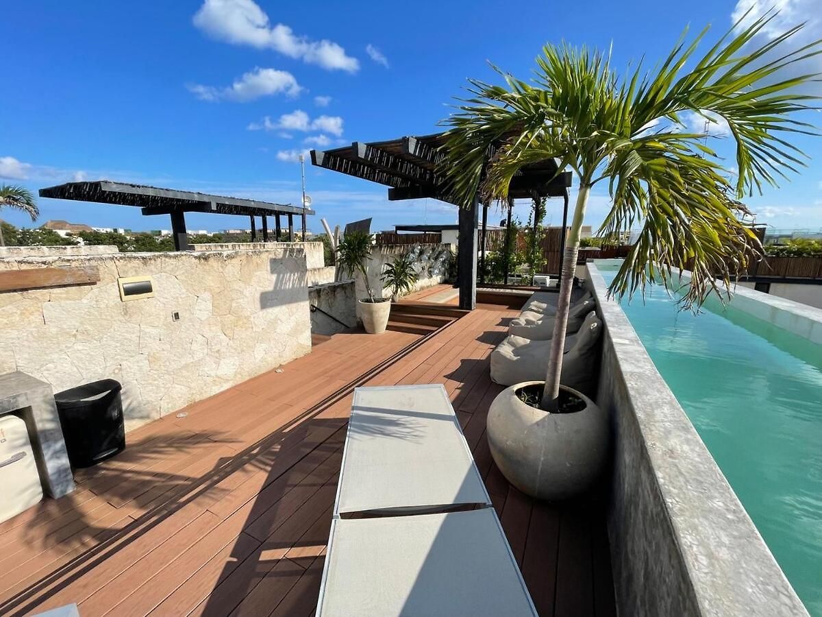 Apartment Exclusivo 3 Hab, Terraza Privada, Alberca Y Asador *