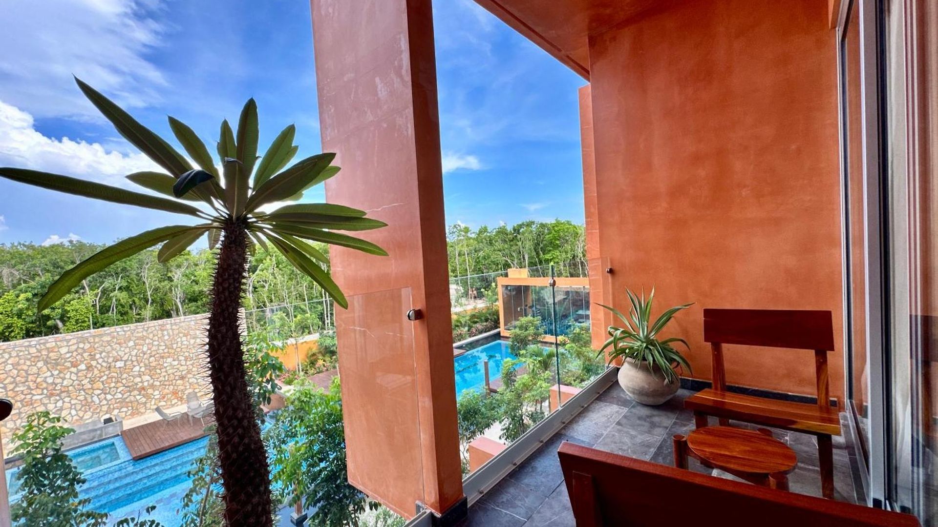 Apartment 3br En Aldea Zama-roof Top-2 Pool-fast Wifi-gym Tulum