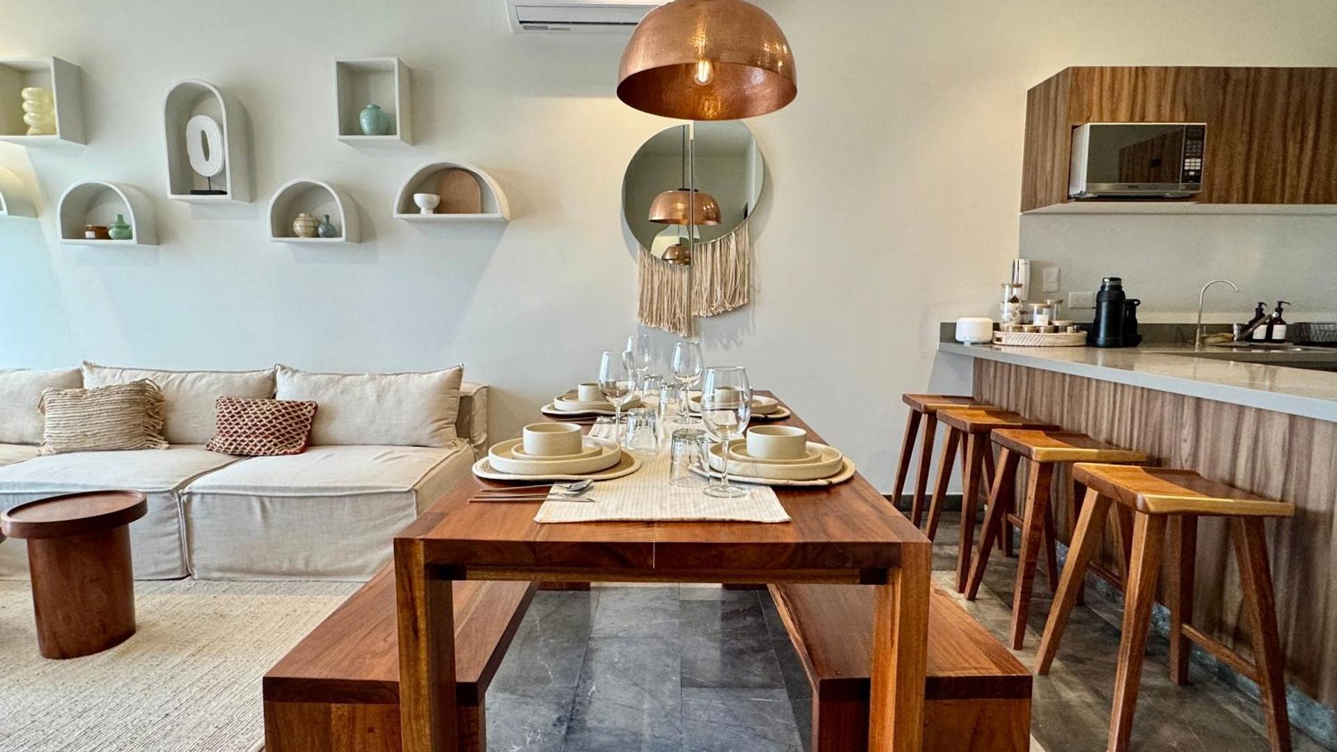Apartment 3br En Aldea Zama-roof Top-2 Pool-fast Wifi-gym Tulum