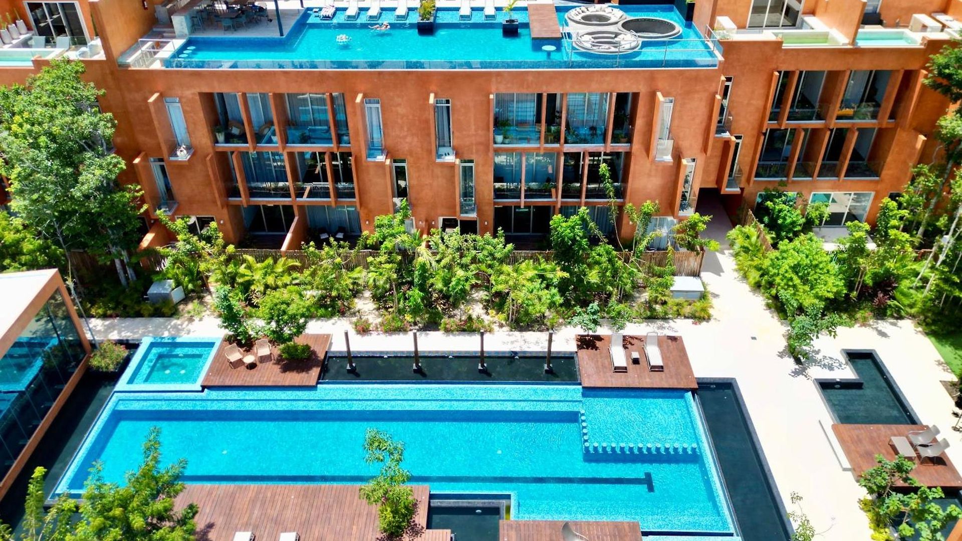 3br En Aldea Zama-roof Top-2 Pool-fast Wifi-gym