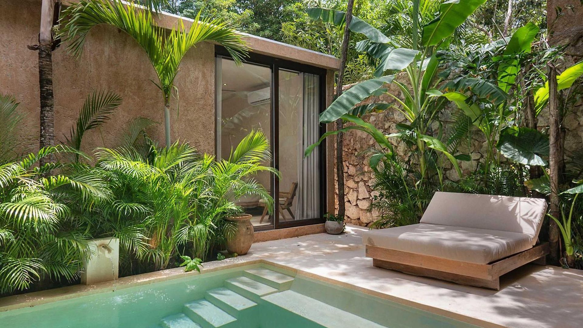 Jungle Apt, Private Pool & Security 24 Apartamento *
