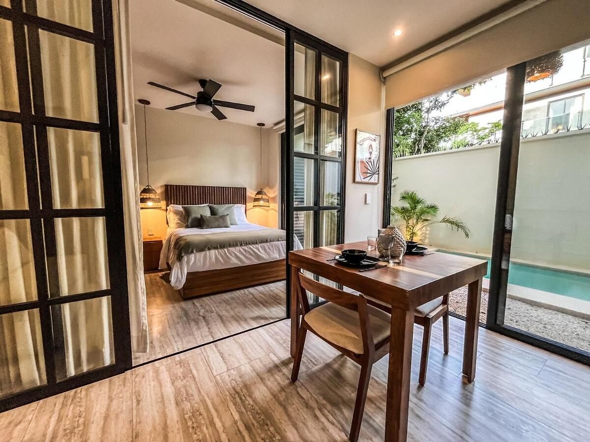 15 Min Walking Near Of Beach, Private Pool, 1 Bed, 1 Sofacama, 1 Inflatable Tulum