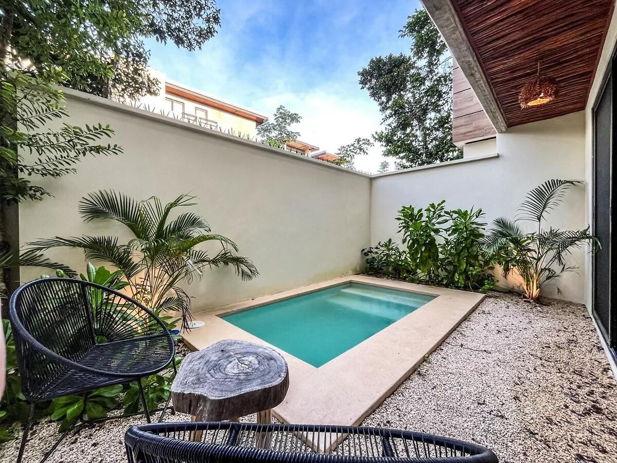 15 Min Walking Near Of Beach, Private Pool, 1 Bed, 1 Sofacama, 1 Inflatable Apartamento
