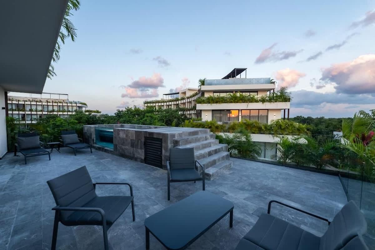 Luxury Jungle View Unit - 2br With Private Pool & Spacious Balcony Tulum