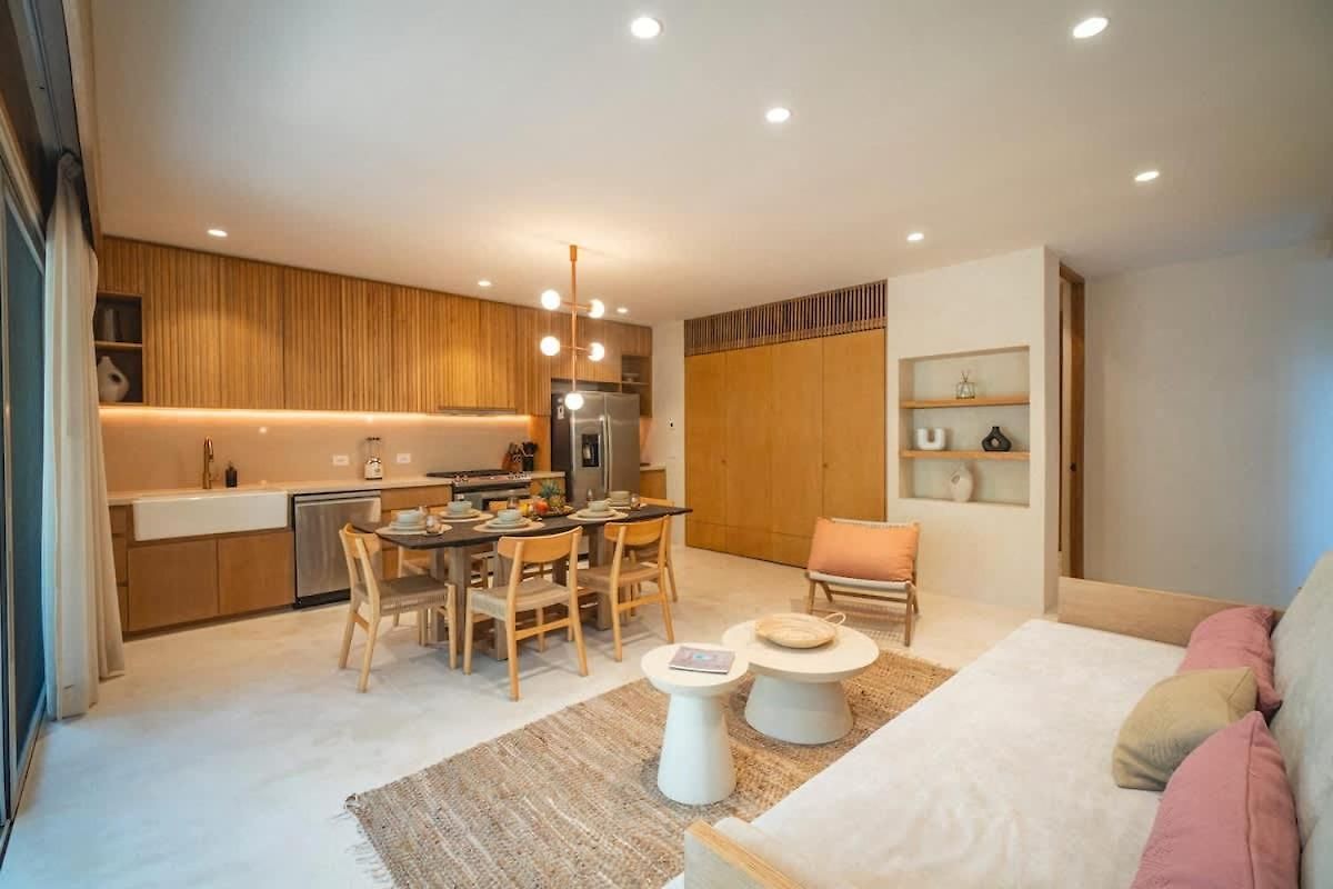 Apartment Aflora Townhouse Style - 3br Garden With Private Pool & Huge Common Pool Tulum