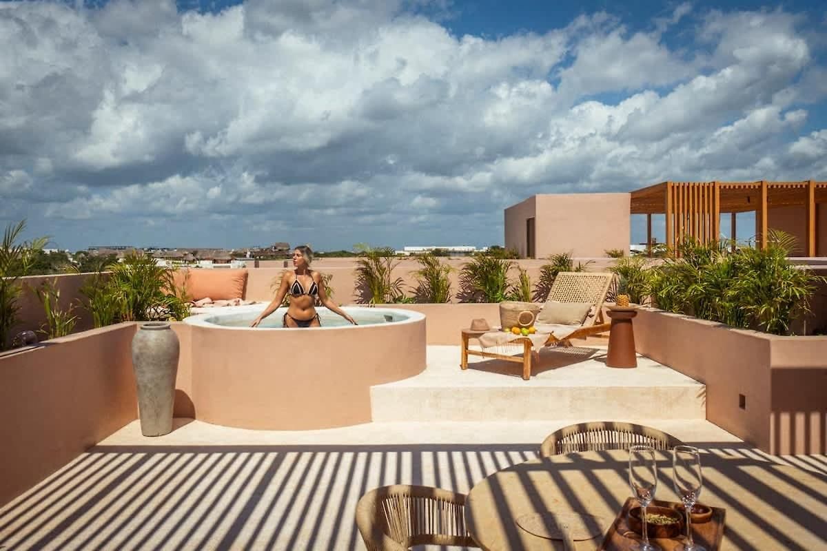 Aldea Zama Luxury Penthouse - Private Rooftop Pool & Parking * Tulum