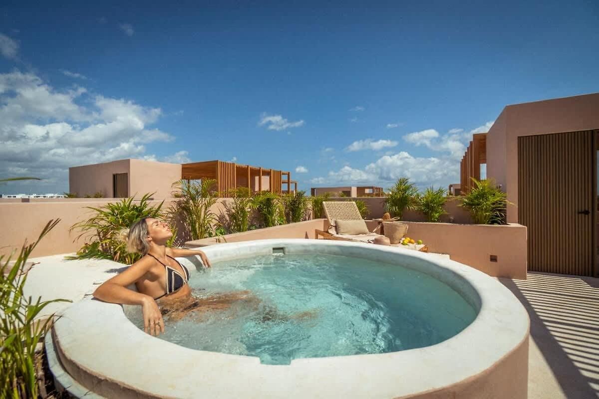 Apartment Aldea Zama Luxury Penthouse - Private Rooftop Pool & Parking Tulum