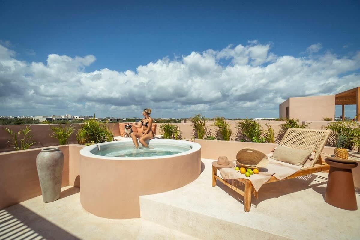 Aldea Zama Luxury Penthouse - Private Rooftop Pool & Parking Tulum