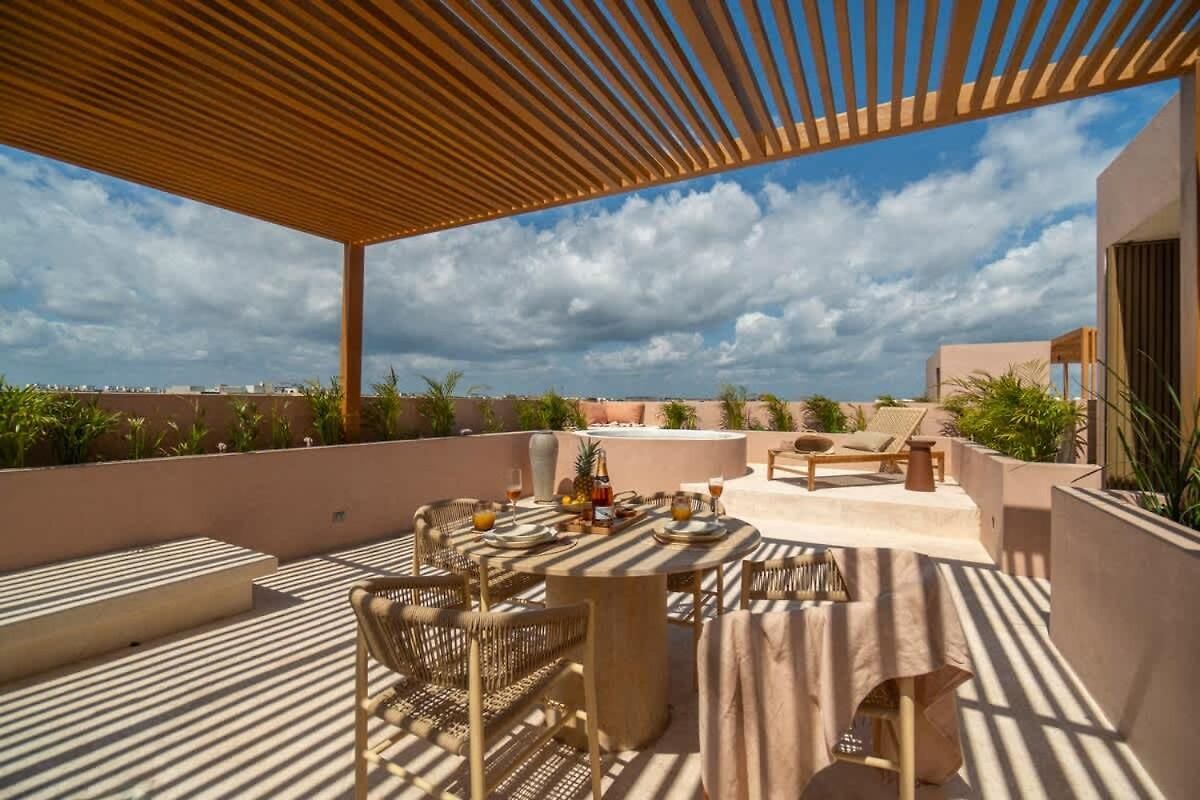 Aldea Zama Luxury Penthouse - Private Rooftop Pool & Parking Apartment *