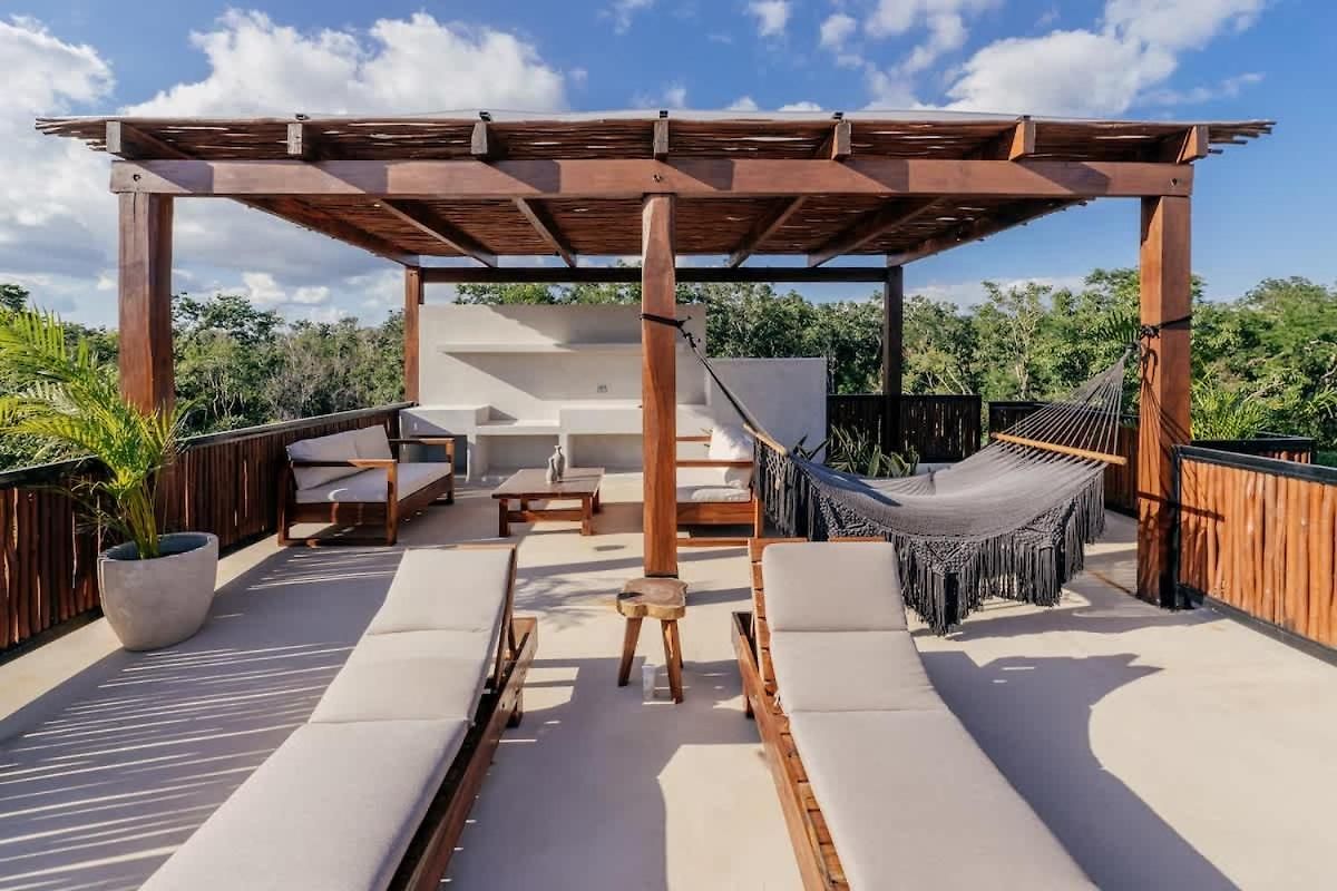 Selva - 4br Jungle Retreat With Pool & Rooftop Holiday home Tulum