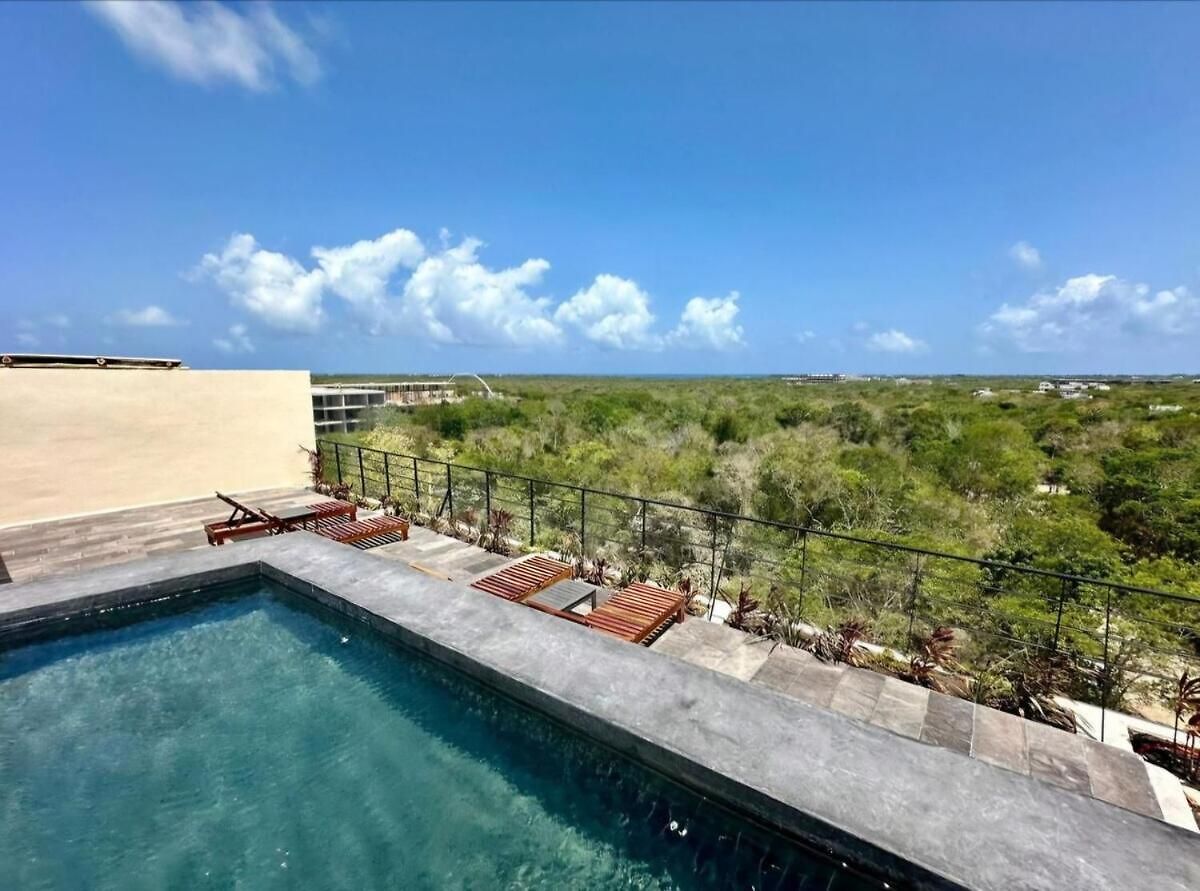 Close To The Quiet Modern Laundry Roof Pool Tulum