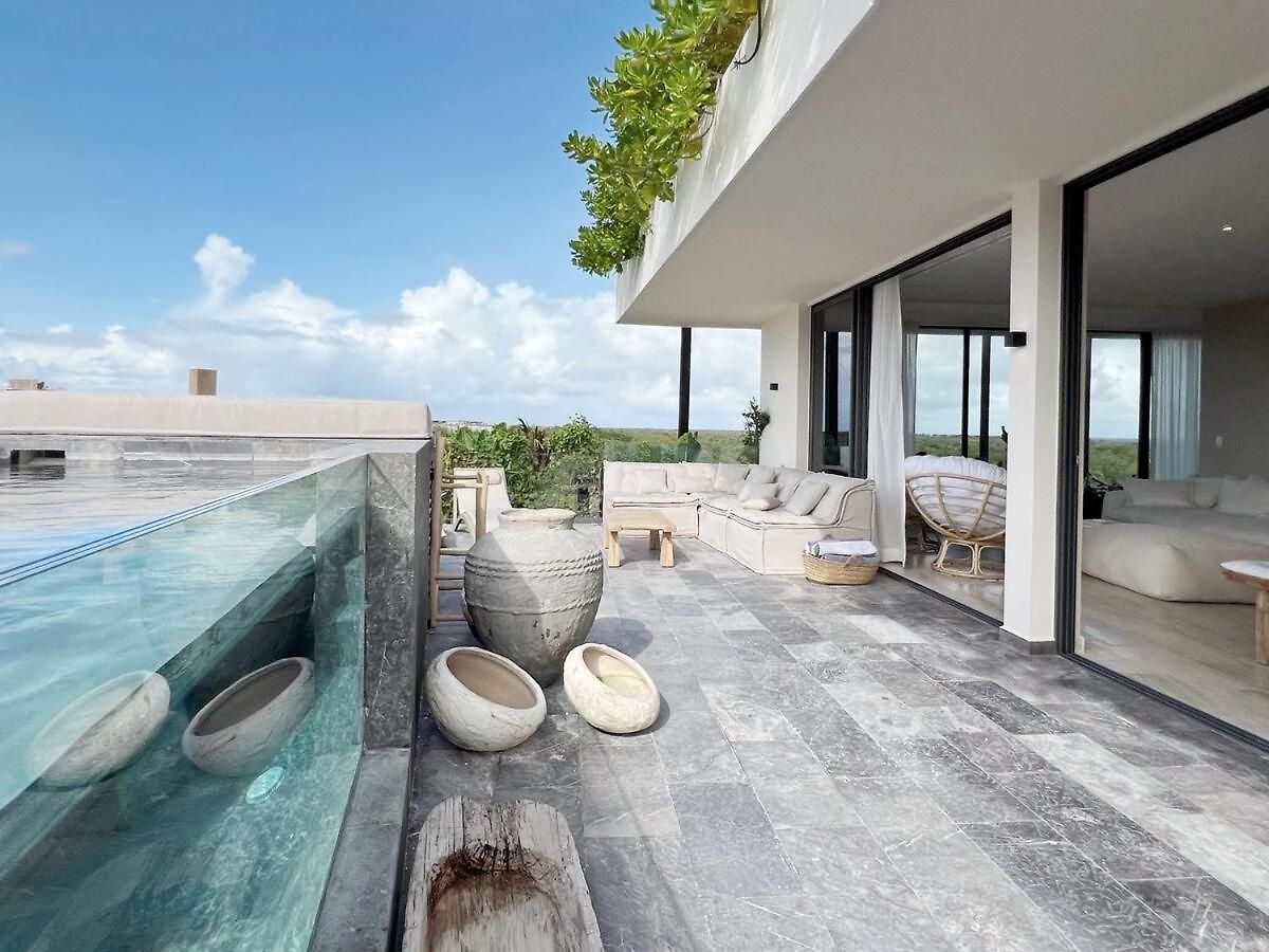 Ph De Lujo, Piscina Privada, 5 Min Playa, Vista 360 * Tulum