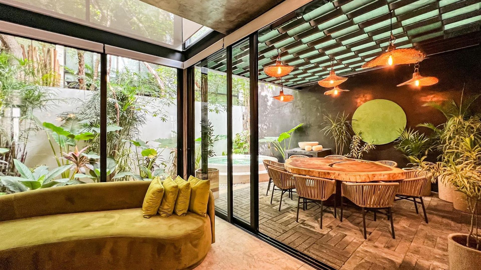 3br Gated Private Pool & Gym Area Villa Tulum