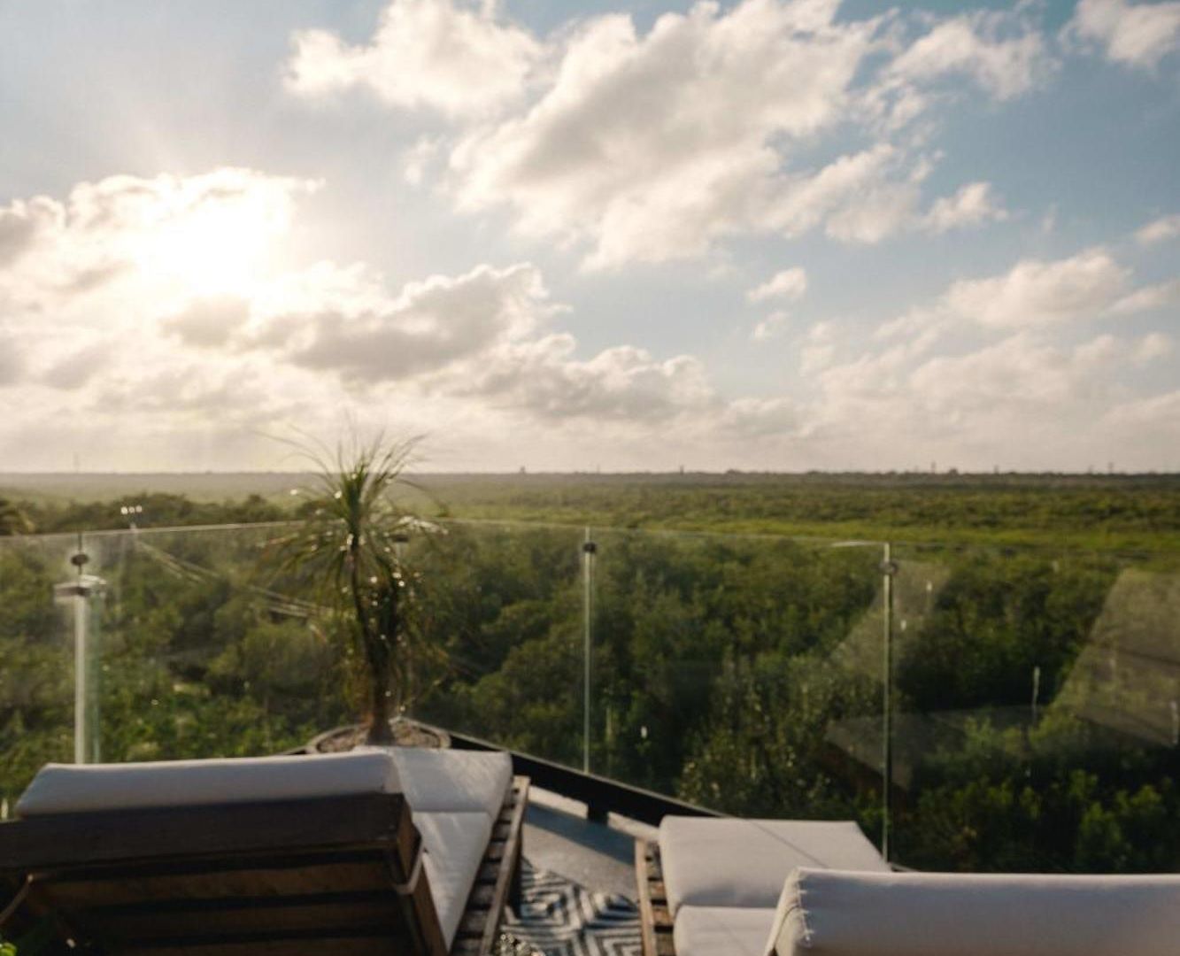 Beachfront 3br With Private Rooftop And Lounge Pool, Tankah Bay Tulum