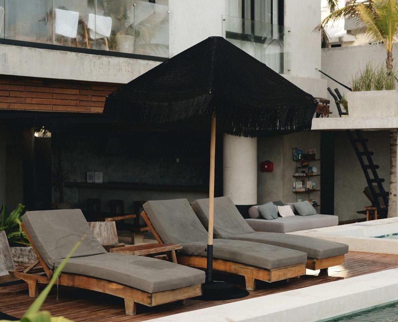 Beachfront 3br With Private Rooftop And Lounge Pool, Tankah Bay * Tulum