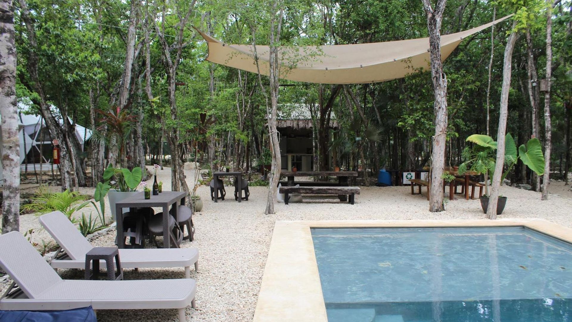 Glamping Mayan Glam Luxury tent Tulum
