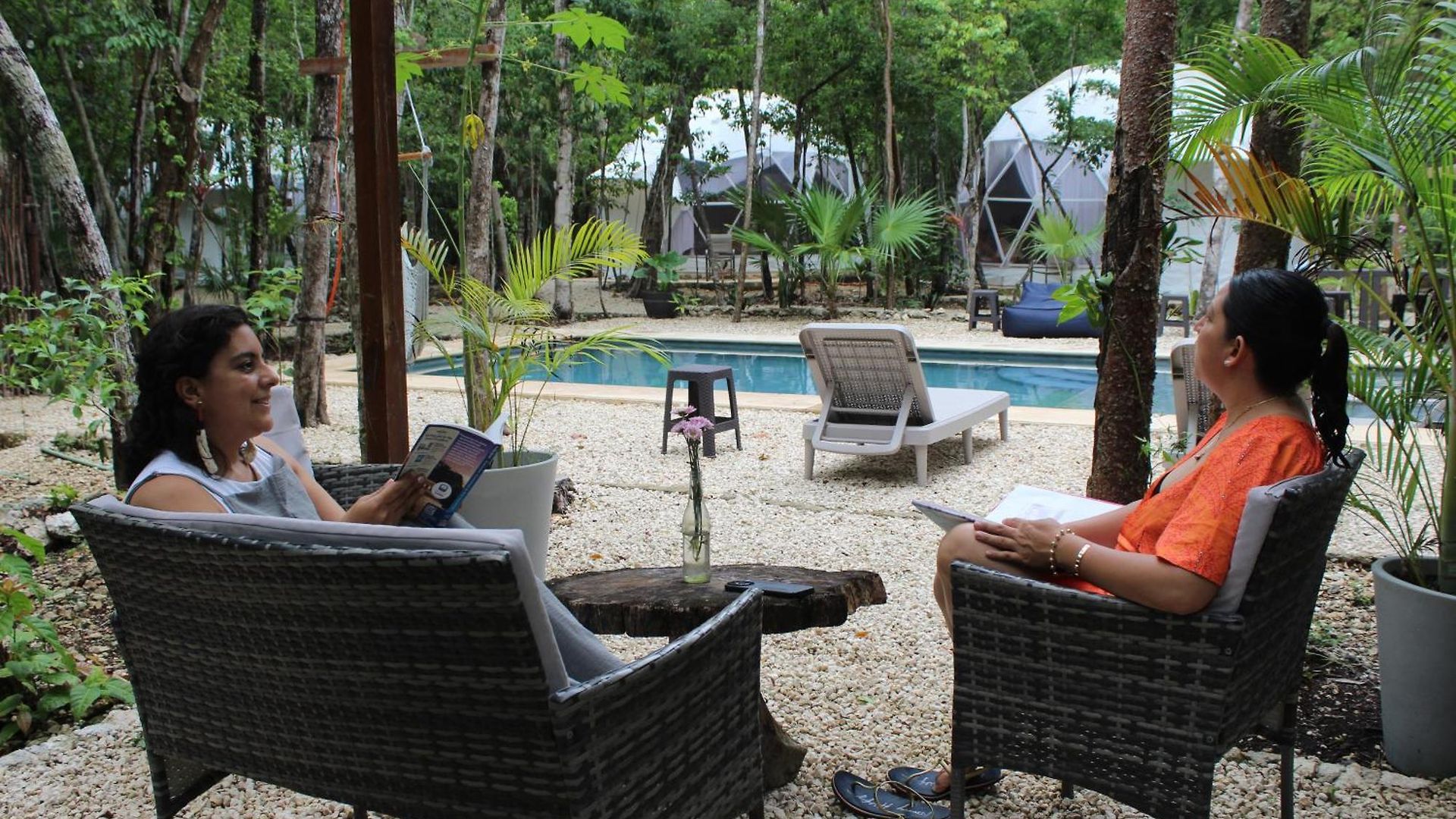 Glamping Mayan Glam Luxury tent *