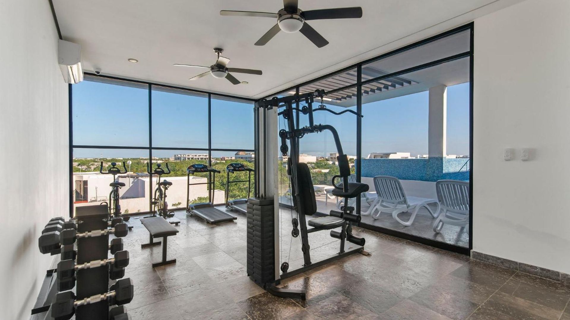Apartamento Nuevo Estudio Con Terraza Totalmente Equipado Aldea Zama