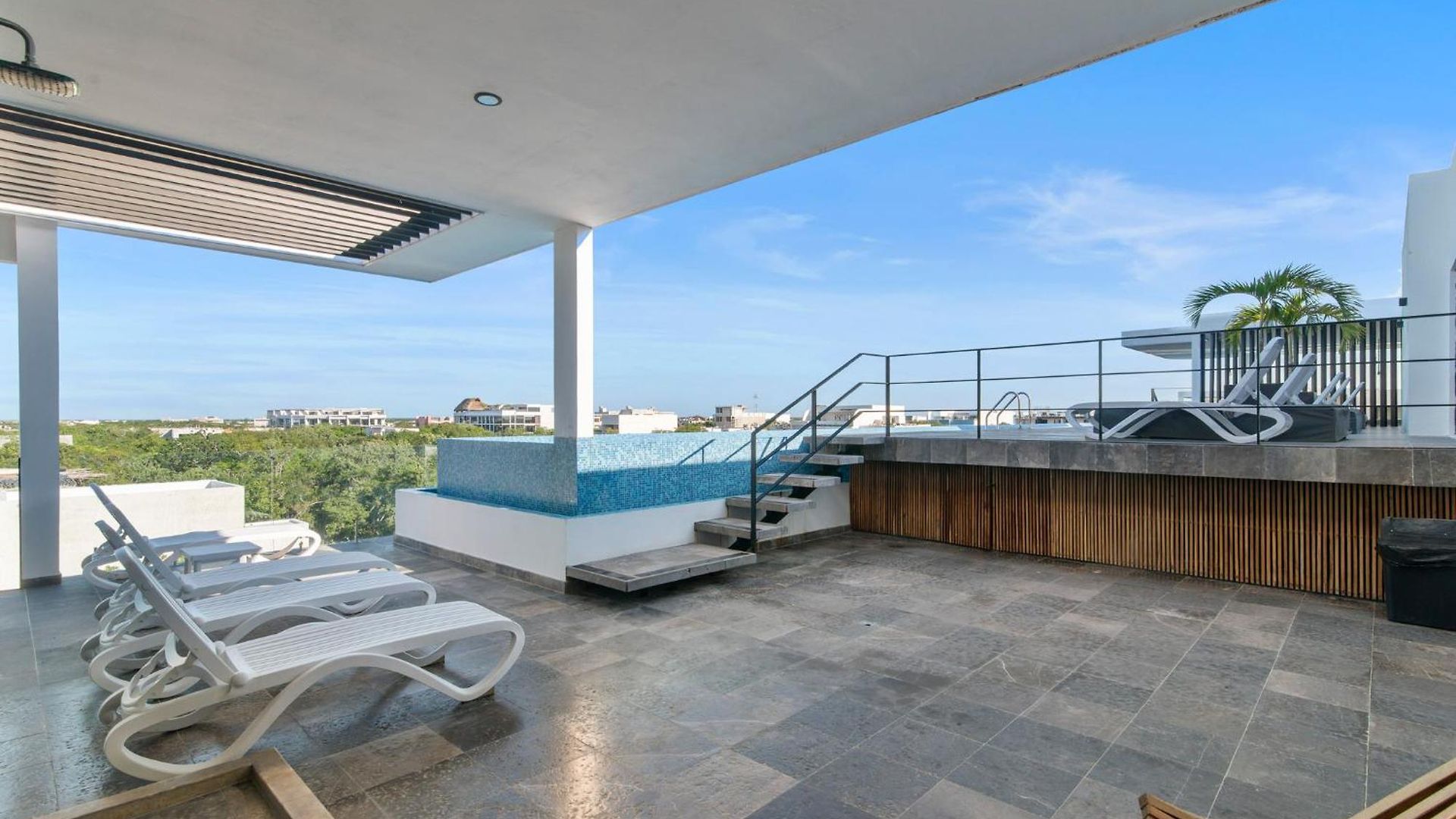 Apartamento Nuevo Estudio Con Terraza Totalmente Equipado Aldea Zama