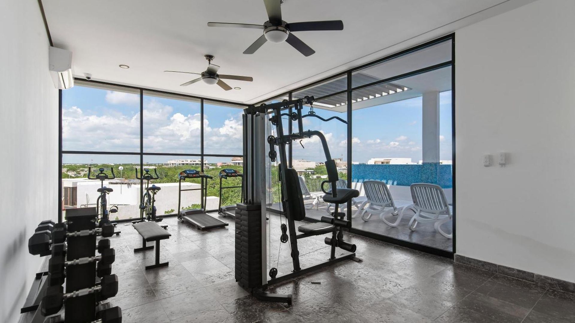 Nuevo Estudio Con Terraza Totalmente Equipado Aldea Zama Apartamento