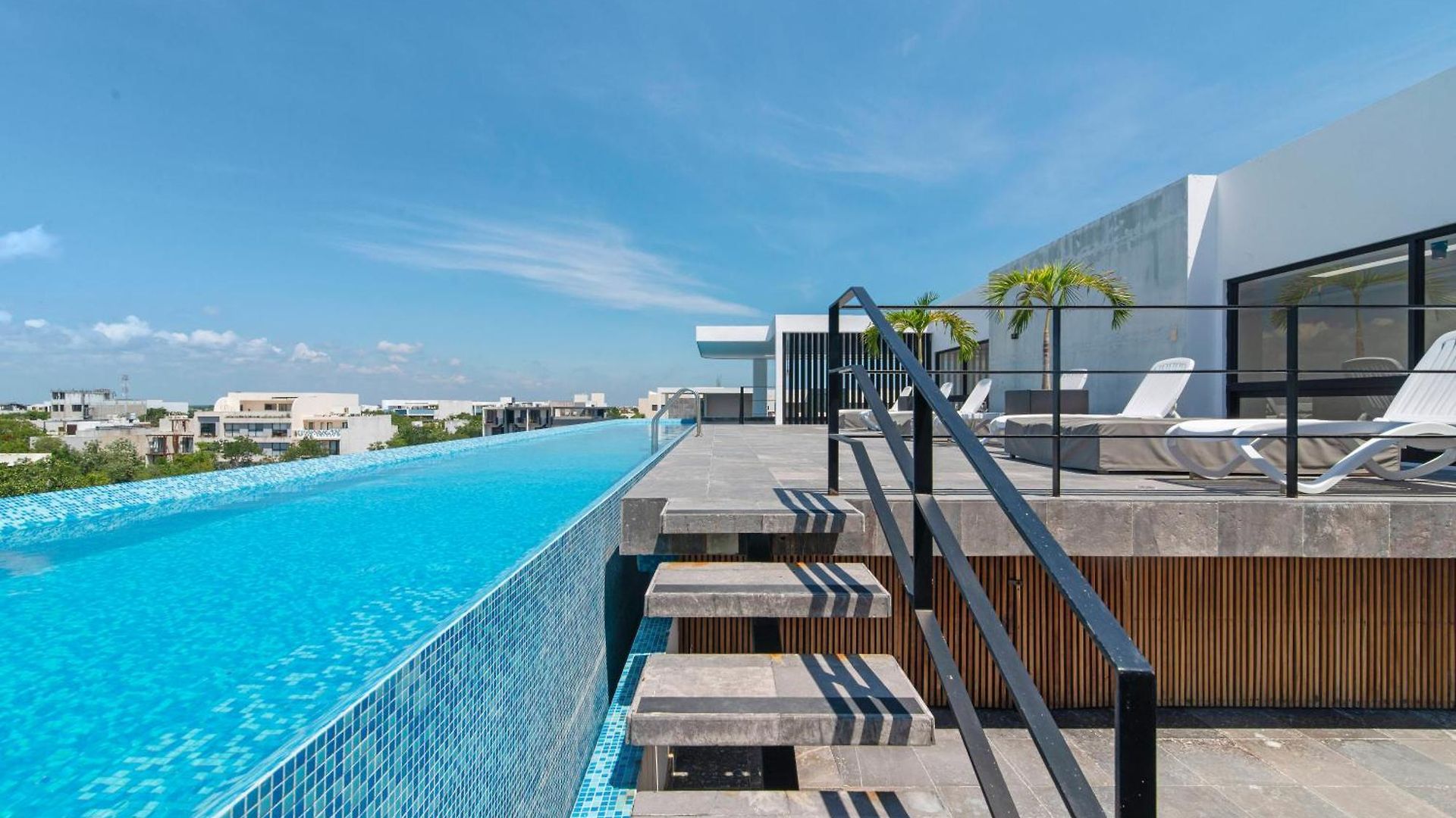 Nuevo Estudio Con Terraza Totalmente Equipado Aldea Zama Apartamento *