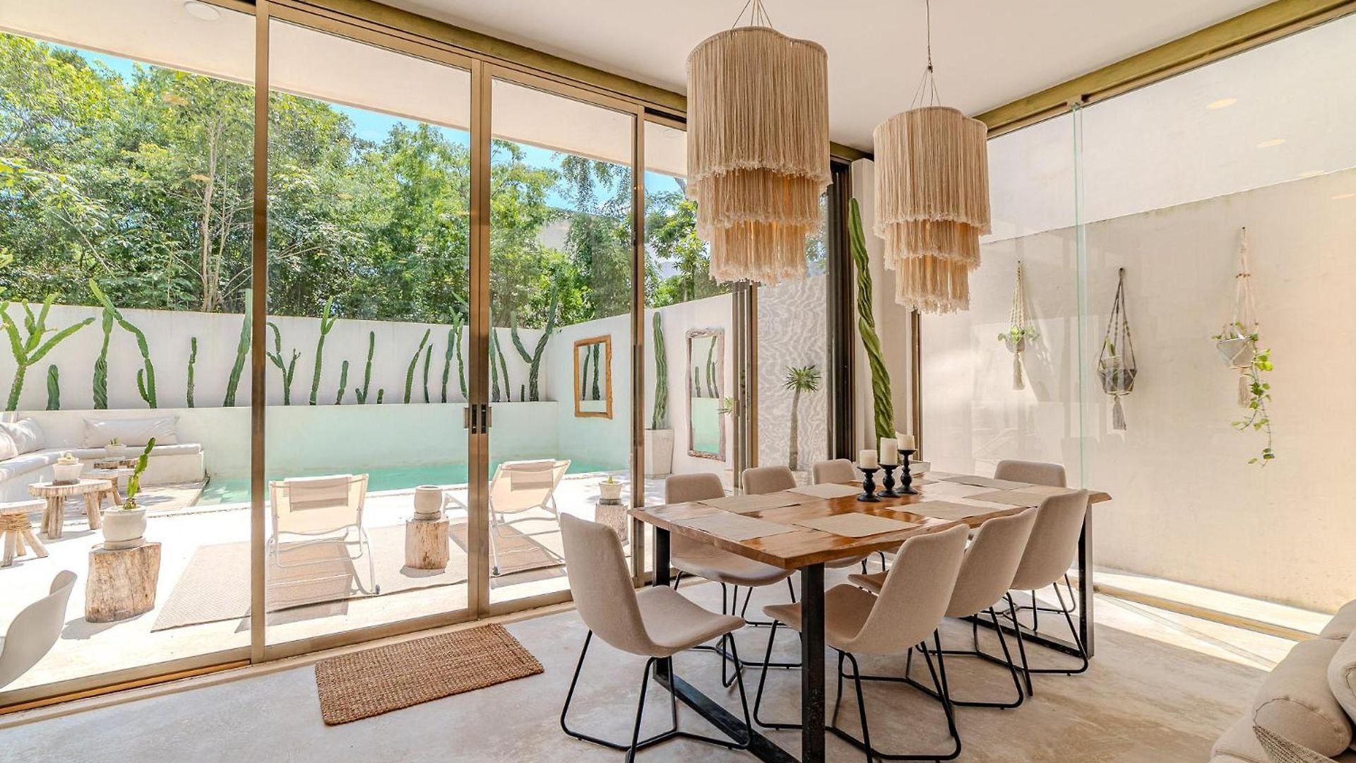 Tulipan Modern 4 Bedroom 4 Bathroom And Private Pool * Tulum