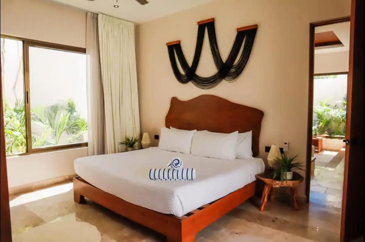 Spacious 4br With Private Pool & Lush Courtyard In Tulum