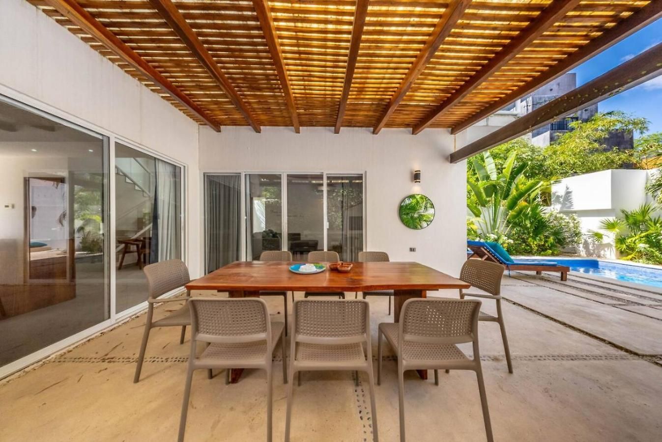 Casa Kinam Chic 4br W Pool In La Veleta * Tulum